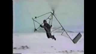 Ultralight gyrocopter hang glider [upl. by Enomys]