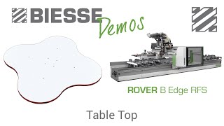 Biesse  Rover B Edge RFS  Table Top [upl. by Kcirej]