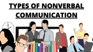 Types of Nonverbal Communication Kinesics Haptics Proxemics Chronemics Paralinguistic [upl. by Yatnoj654]