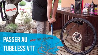 Tuto VTT  Passer son pneu en Tubeless [upl. by Goles807]