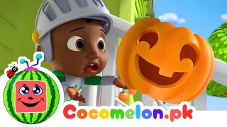 Halloween Pumpkin Craft Song  CoComelon Pk Nursery Rhymes amp Kids Songs [upl. by Sadinoel450]