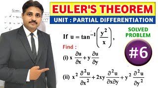 EULERS THEOREM IN PARTIAL DIFFERENTIATION SOLVED PROBLEM 6 TIKLESACADEMY [upl. by Minerva]