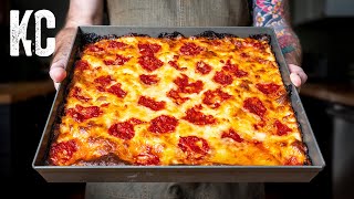 Sheet Pan Pizza Thatll Impress Any Italian Grandma Same Day Dough [upl. by Arden61]