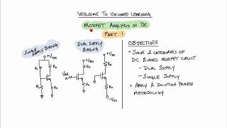 MOSFET Circuits in DC Part 1 [upl. by Allenrad]