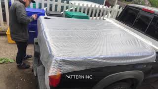 Making a Custom Tonneau Cover for Pickup Truck [upl. by Ahsekyt]