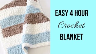 How To Single Crochet a Blanket Border  PERFECT FOR BEGINNERS [upl. by Githens]