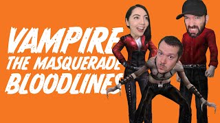 Vampire the Masquerade Bloodlines 🎃 HALLOWSTREAM TREAT Lets Play VtM Bloodlines [upl. by Nomolos]