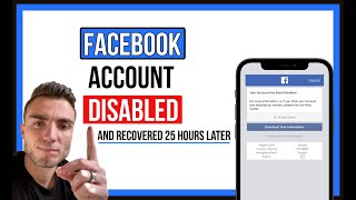 Facebook Disabled My Account Heres How I Got It Back 25 Hours Later 2021 [upl. by Attennyl724]