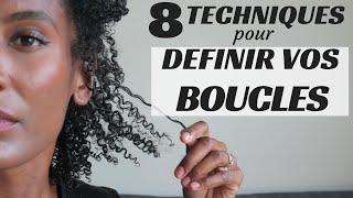 8 TECHNIQUES POUR DÉFINIR VOS BOUCLES  Olivia Rose [upl. by Ottilie73]