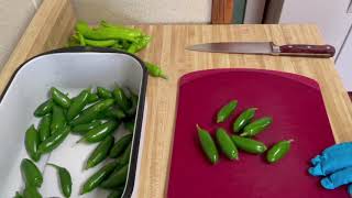 HOW TO FREEZE JALAPEÑO PEPPERS FOR BEGINNERS [upl. by Featherstone]