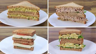 5 Healthy Sandwich Recipes [upl. by Silma]