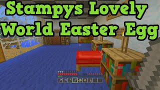 Minecraft Xbox Stampys Lovely World Tour  TU19 Easter Egg [upl. by Milburn]