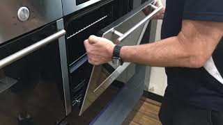 How to remove and install Oven Door [upl. by Novyart]