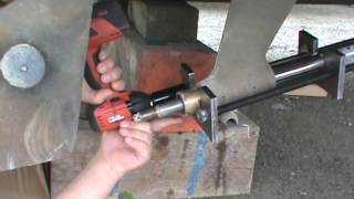 Cutlass Bearing Removal with homemade puller [upl. by Arst345]