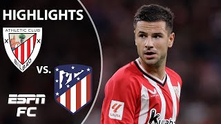 Athletic Club vs Atletico Madrid  LALIGA Highlights  ESPN FC [upl. by Ardeed]