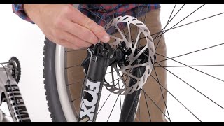 3 Mountain Bikes  Installing Your Front Wheel Thru Axles [upl. by Enwad997]