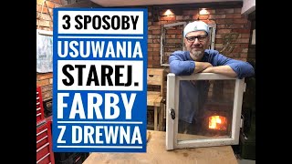 Jak usunąć farbę z drewna  3 sposoby [upl. by Syd]