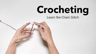 How to Start a Crochet Chain [upl. by Gibb]