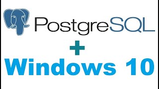 Установка PostgreSQL 12 на Windows 10 – видеоинструкция для начинающих [upl. by Irep147]