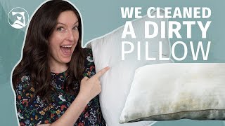 How To ACTUALLY Wash Dirty Pillows StepByStep Guide [upl. by Otrevire]