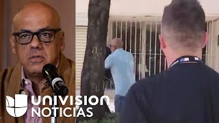 En video La confrontación de un venezolano al alcalde chavista Jorge Rodríguez en Ciudad de México [upl. by Niriam]