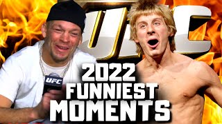 2022 UFC Funniest Moments [upl. by Caddaric]