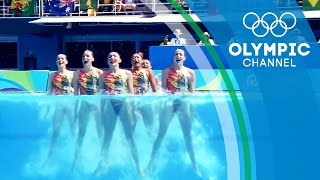 The camera technology bringing Synchronised Swimming to another level  The Tech Race [upl. by Elish178]