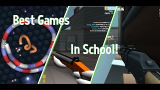 Top five games to play in school [upl. by Oidiple]