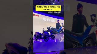 XOOM 125 amp XOOM 160 unveiled in AUTO EXPO 2025 🔥 [upl. by Trudey]