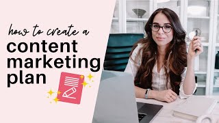 How to Create A Content Marketing Plan  SOCIAL MEDIA TIPS [upl. by Ecirtnom]