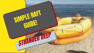 Quick tips about the raft Stranded Deep [upl. by Thibault]