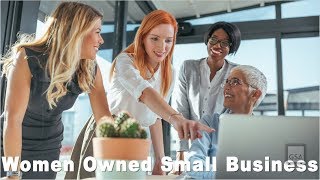 Women Owned Small Businesses [upl. by Hsekin]