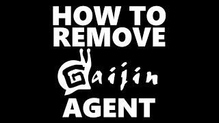 How to remove the Gaijin Agent gjagentexe [upl. by Charron543]