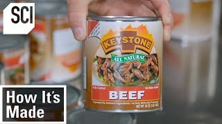 How Factories Produce Canned Meat  How Its Made [upl. by Harsho980]