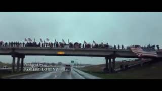 American Sniper  Chris Kyle Funeral Procession amp Tribute [upl. by Akelam]