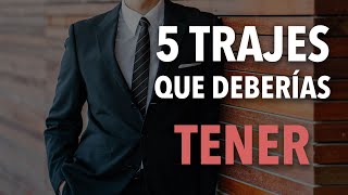 5 TRAJES que todo hombre DEBE tener [upl. by Feliza]