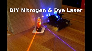 DIY Home made High Performance TEA Nitrogen Laser and Dye Laser [upl. by Geilich]