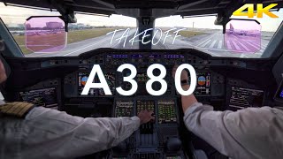 A380 TAKEOFF MIAMI 4K [upl. by Quar643]