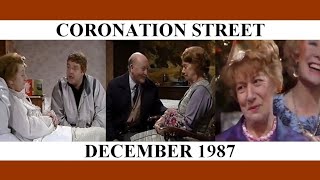 Coronation Street  December 1987 [upl. by Nadroj]