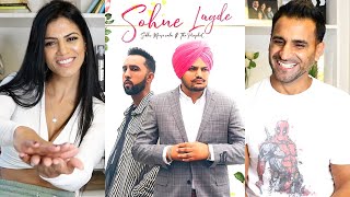 SOHNE LAGDE REACTION  SIDHU MOOSE WALA ft The PropheC  Punjabi Songs [upl. by Danette]