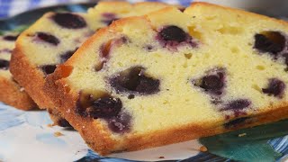 Lemon Blueberry Bread Recipe Demonstration  Joyofbakingcom [upl. by Nairim]