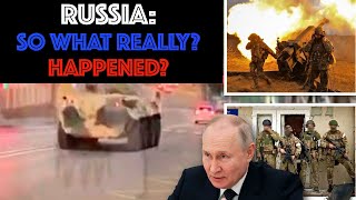 RUSSIA So What Really Happened [upl. by Holms]