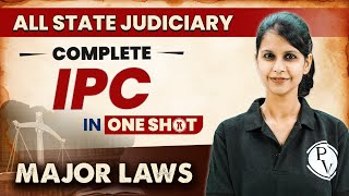 IPC One Shot  Major Law  State Judiciary Exam [upl. by Ytiak]