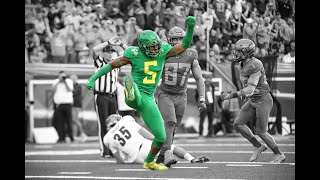 Kayvon Thibodeaux  2019 Oregon DE Highlights [upl. by Bixler]