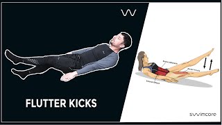 Flutter Kick  Dryland Workout  Technique Explained [upl. by Adnesor310]