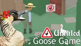 Goose Mastermind Loose in Town 🦆 Untitled Goose Game • 2 [upl. by Arrait]