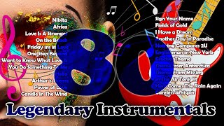 THE LEGENDS OF 80S   BEST INSTRUMENTAL HITS PLAYLIST [upl. by Florenza]