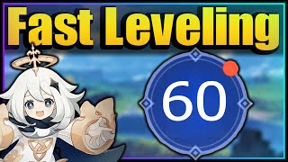 Genshin Impact  How to Level Up Adventurer Rank FAST and EASY [upl. by Aitas]