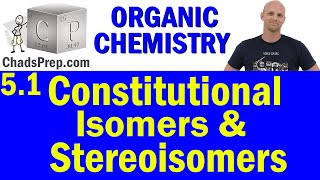 51 Overview of Isomers  Constitutional Isomers and Stereoisomers  Organic Chemistry [upl. by Sufur]