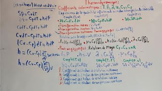 thermodynamique S1  calculer la chaleur capacité calorifique thermodynamique partie 10 [upl. by Nuy887]